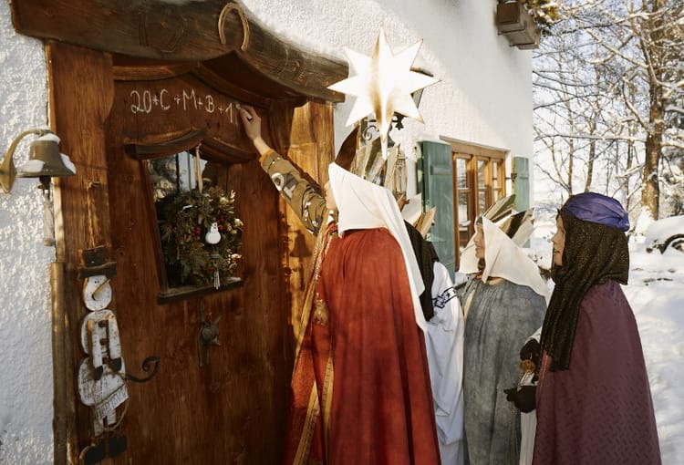 Sternsinger am Dreikönigstag